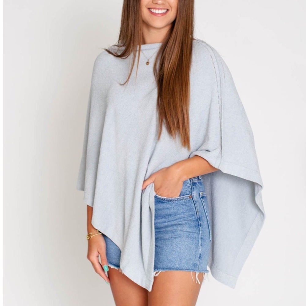 Barefoot dreams poncho